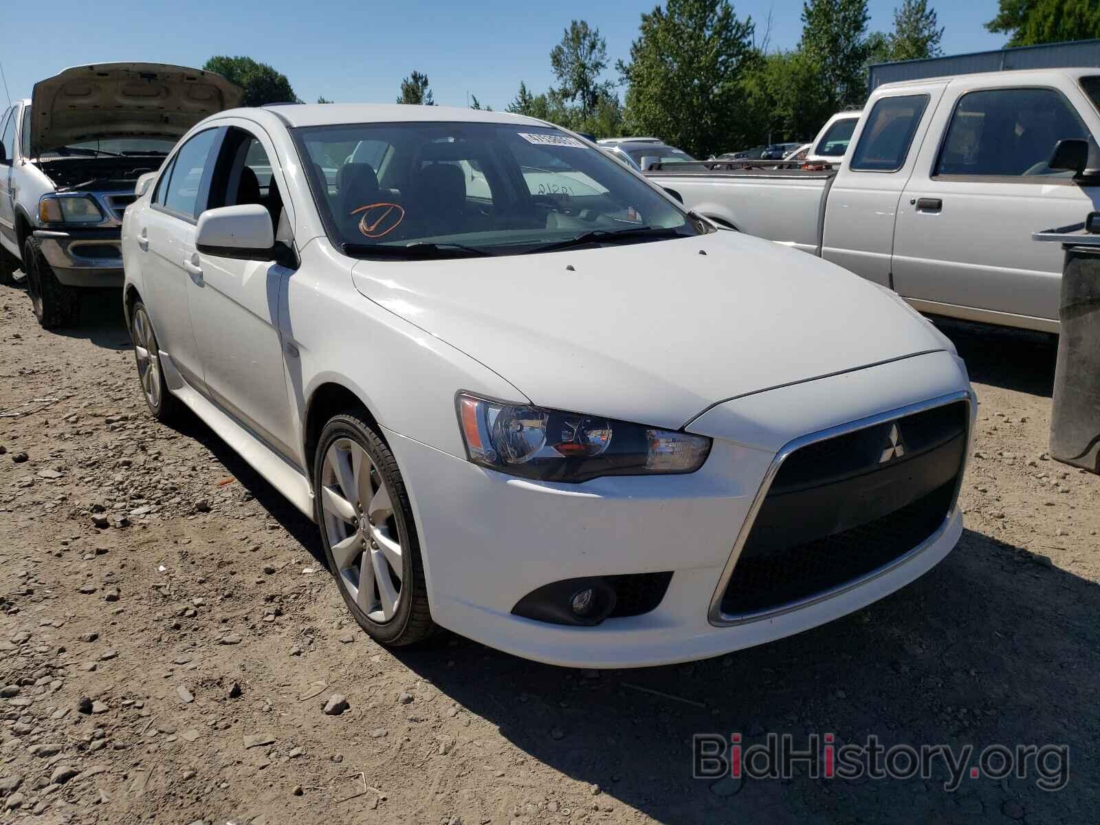 Photo JA32U8FW6CU009370 - MITSUBISHI LANCER 2012