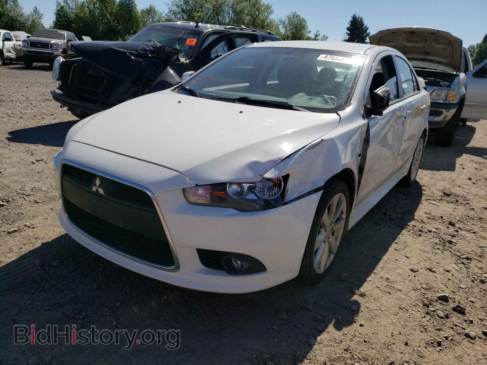 2012 MITSUBISHI LANCER - VIN: JA32U8FW6CU009370 - Фото 2