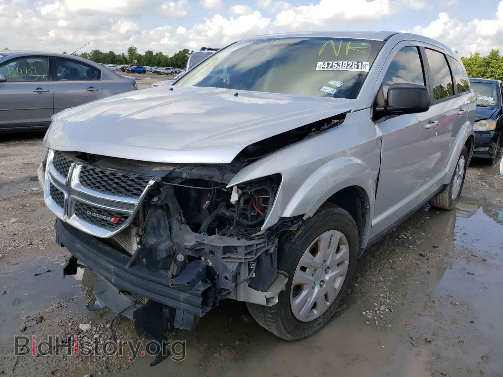 2014 DODGE JOURNEY - VIN: 3C4PDCAB3ET170965 - Фото 2