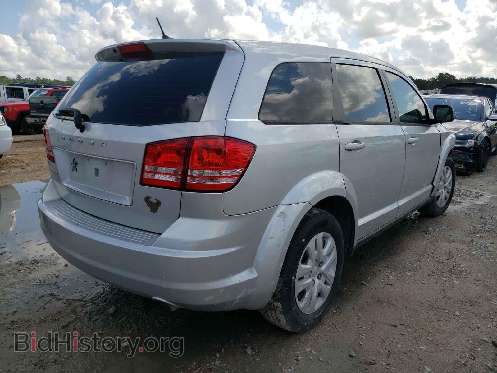 2014 DODGE JOURNEY - VIN: 3C4PDCAB3ET170965 - Фото 4