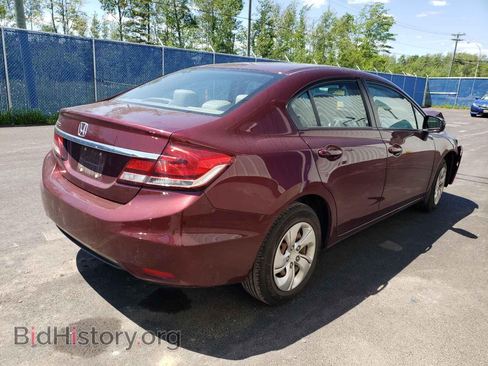 2014 HONDA CIVIC - VIN: 2HGFB2F44EH007760 - Фото 4