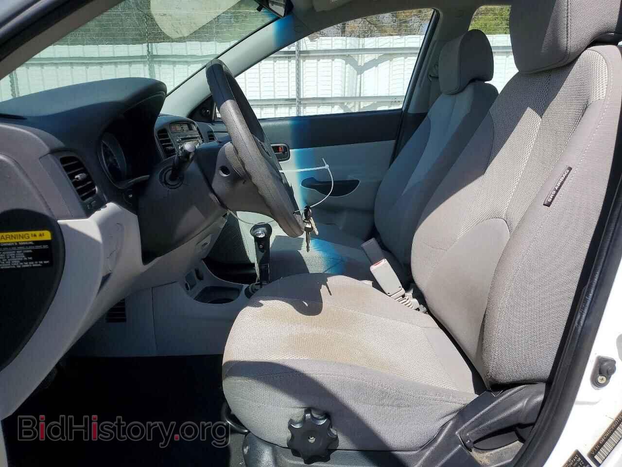 2009 HYUNDAI ACCENT - VIN: KMHCN46C99U372820 - Фото 7