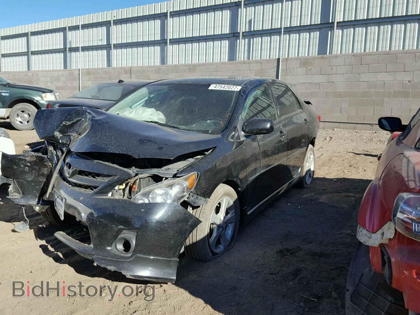 2011 TOYOTA COROLLA BA - VIN: 2T1BU4EE7BC626341 - Фото 2