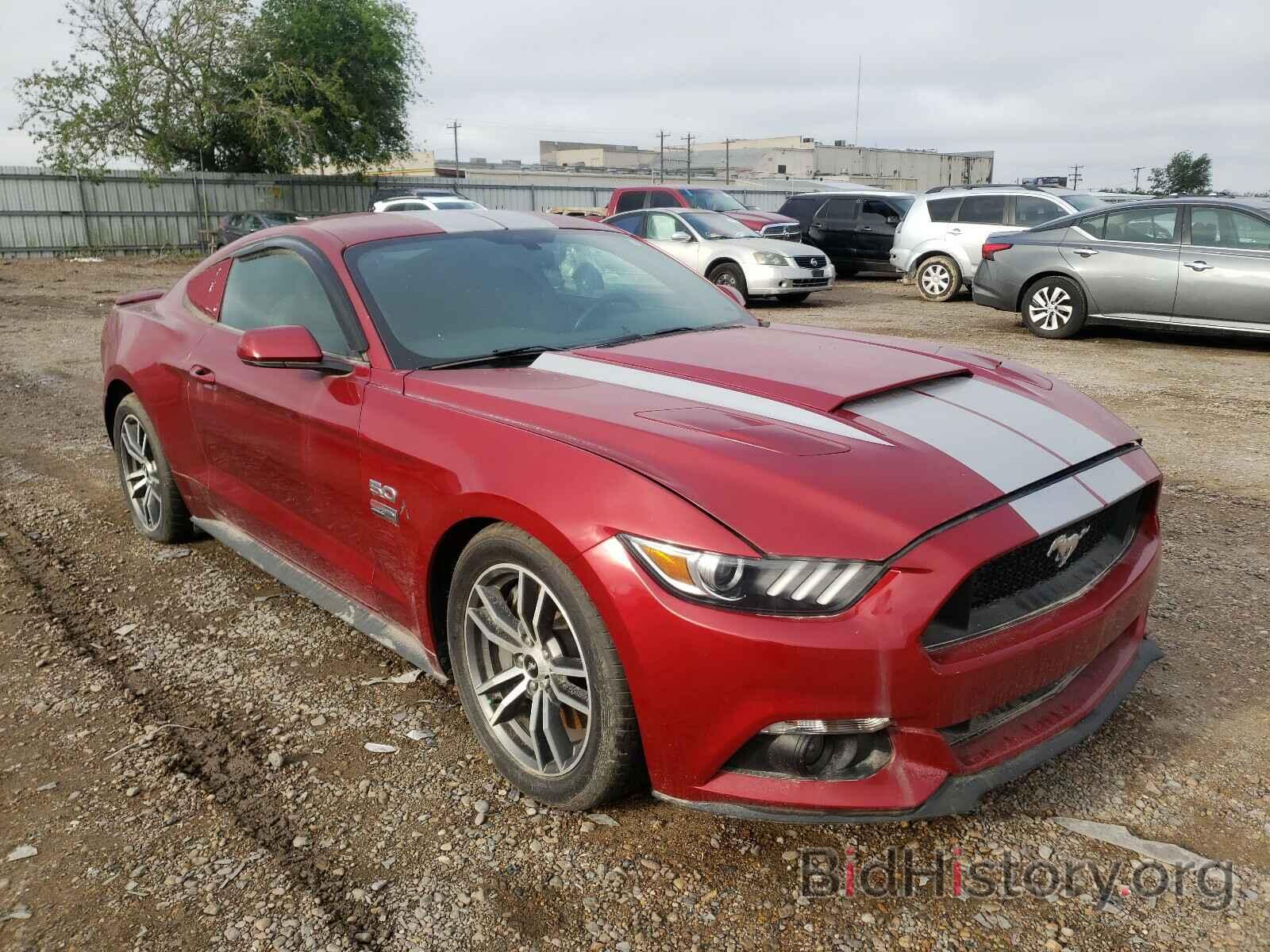 Photo 1FA6P8CF2G5255451 - FORD MUSTANG 2016