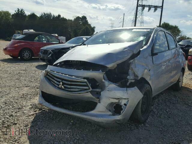 2017 MITSUBISHI MIRAGE - VIN: ML32F3FJ7HHF05366 - Фото 2