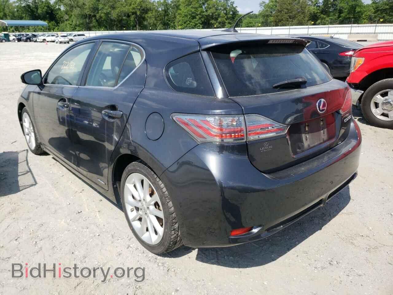 2011 LEXUS CT 200 - VIN: JTHKD5BH0B2032255 - Фото 3
