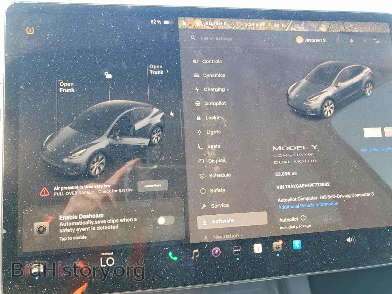 2023 TESLA MODEL Y - VIN: 7SAYGAEE4PF773982 - Photo 9