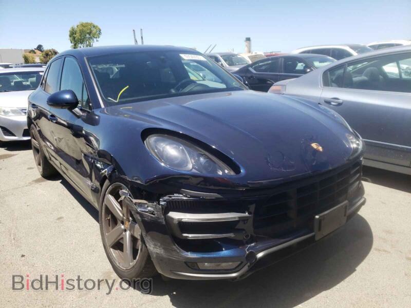 2017 Porsche MACAN Macan Turb (VIN WP1AF2A58HLB60340) — фото 1 из 10, Copart, повреждение: бок