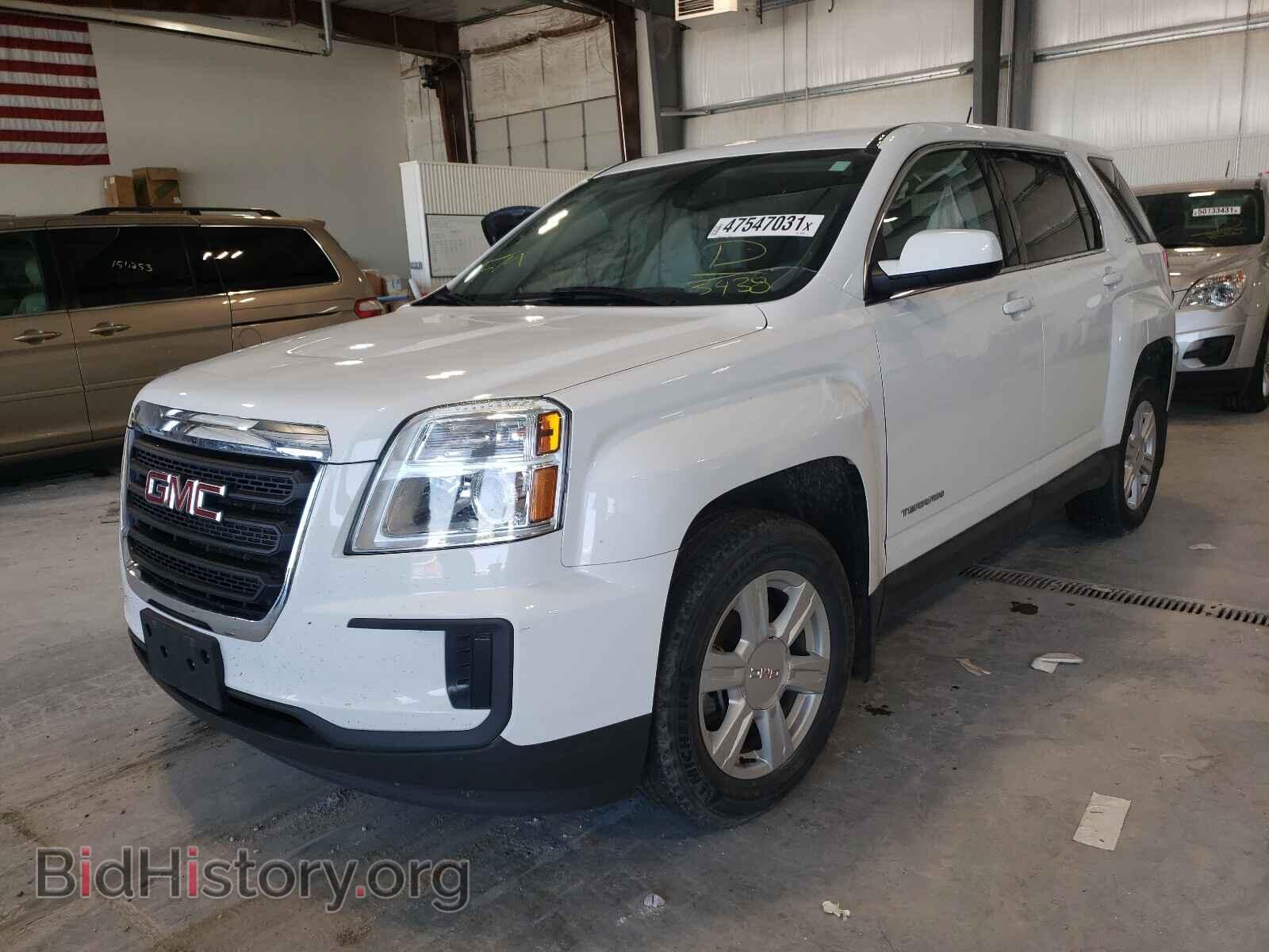2016 GMC TERRAIN - VIN: 2GKALMEK7G6343438 - Фото 2