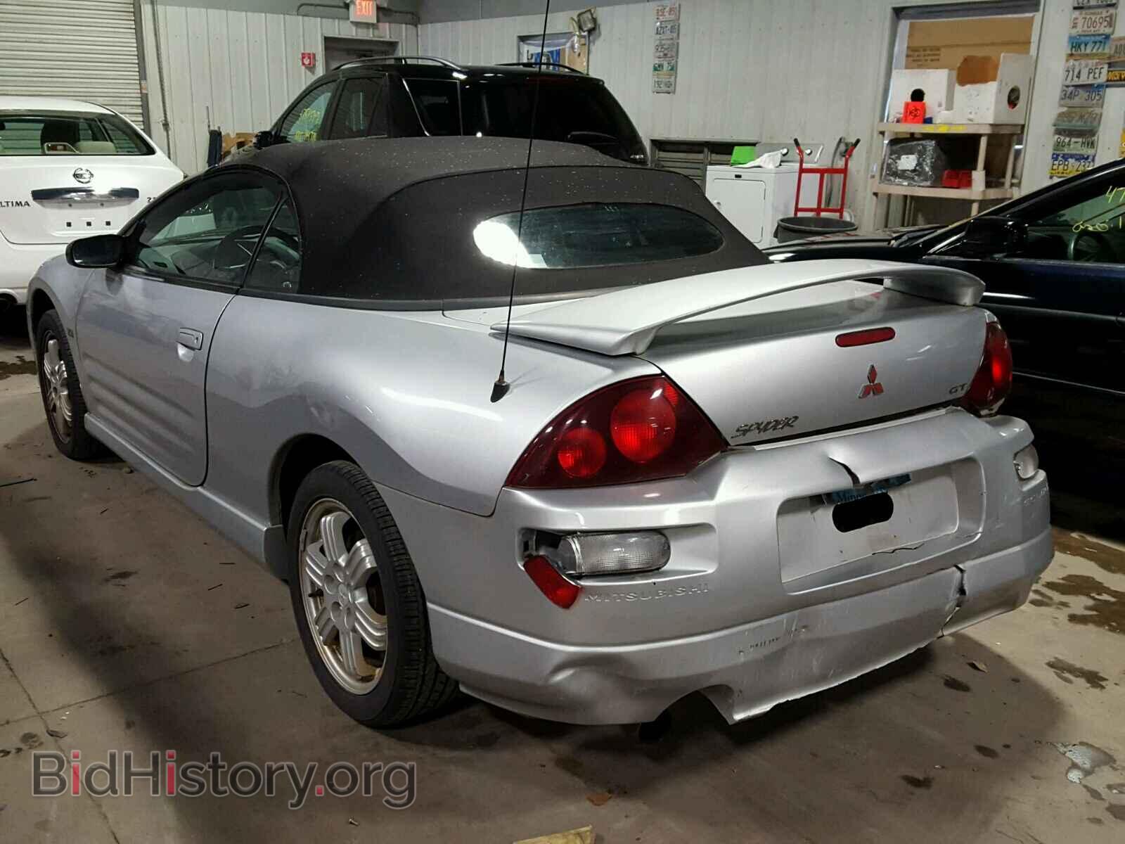 2001 MITSUBISHI ECLIPSE - VIN: 4A3AE85H61E019365 - Фото 3