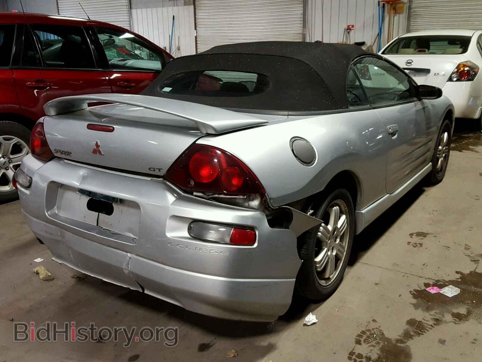 2001 MITSUBISHI ECLIPSE - VIN: 4A3AE85H61E019365 - Фото 4