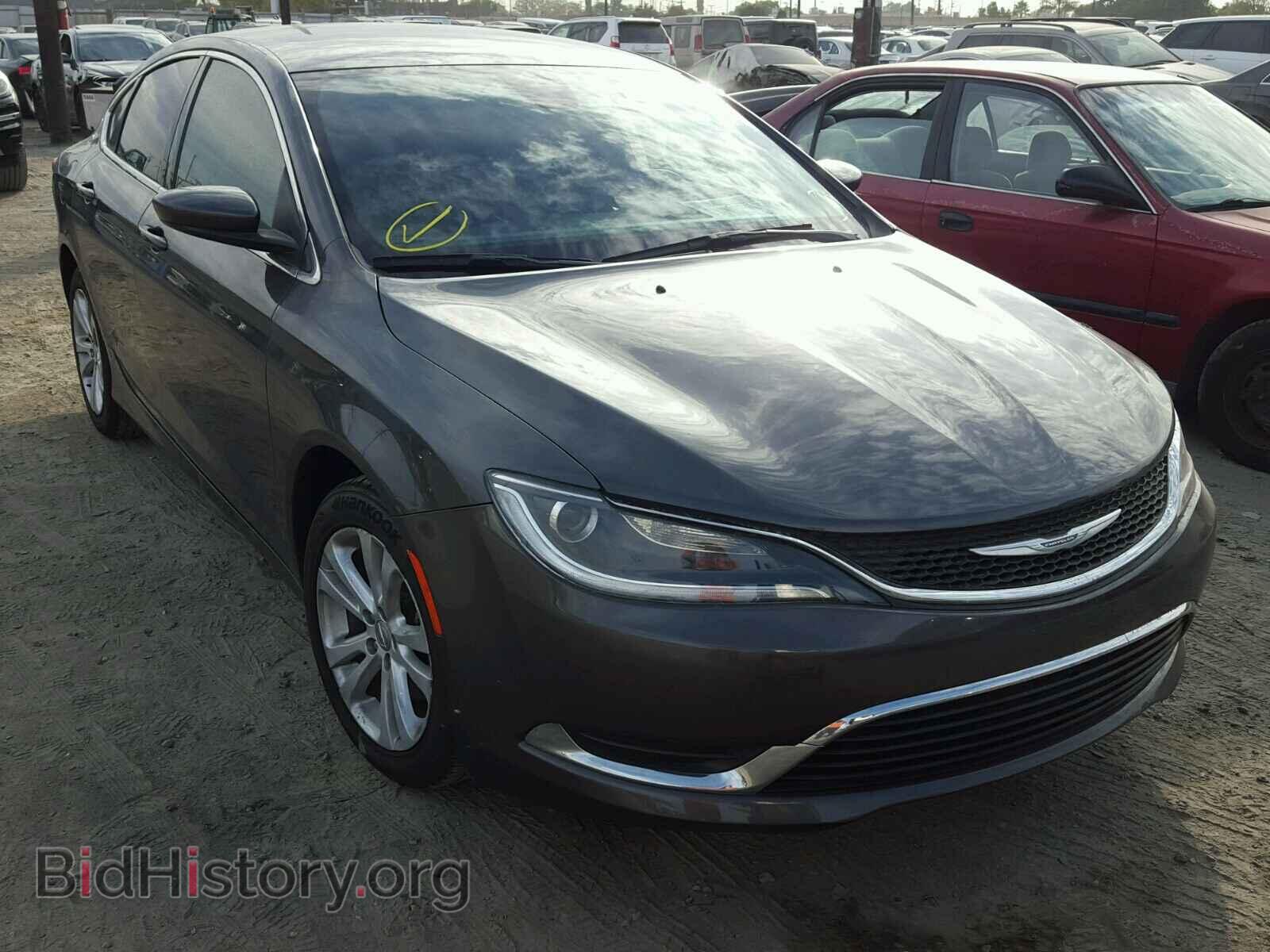 Photo 1C3CCCABXFN586602 - CHRYSLER 200 2015