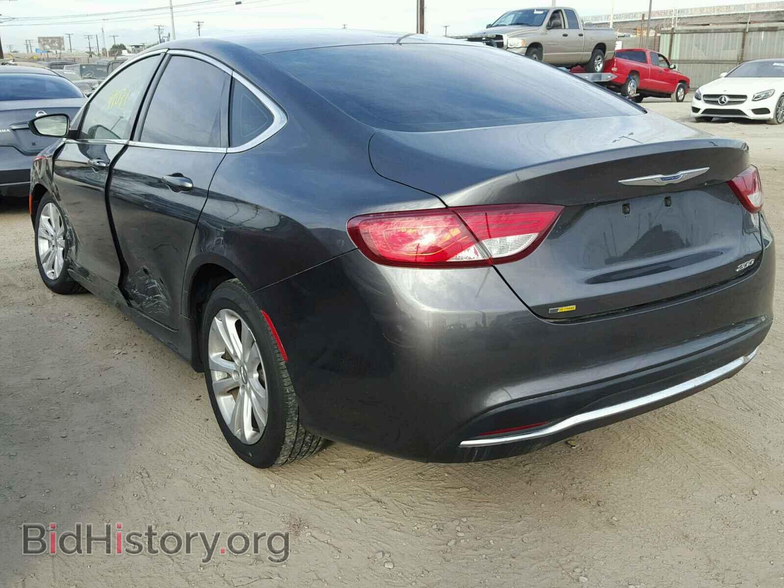 2015 CHRYSLER 200 - VIN: 1C3CCCABXFN586602 - Фото 3