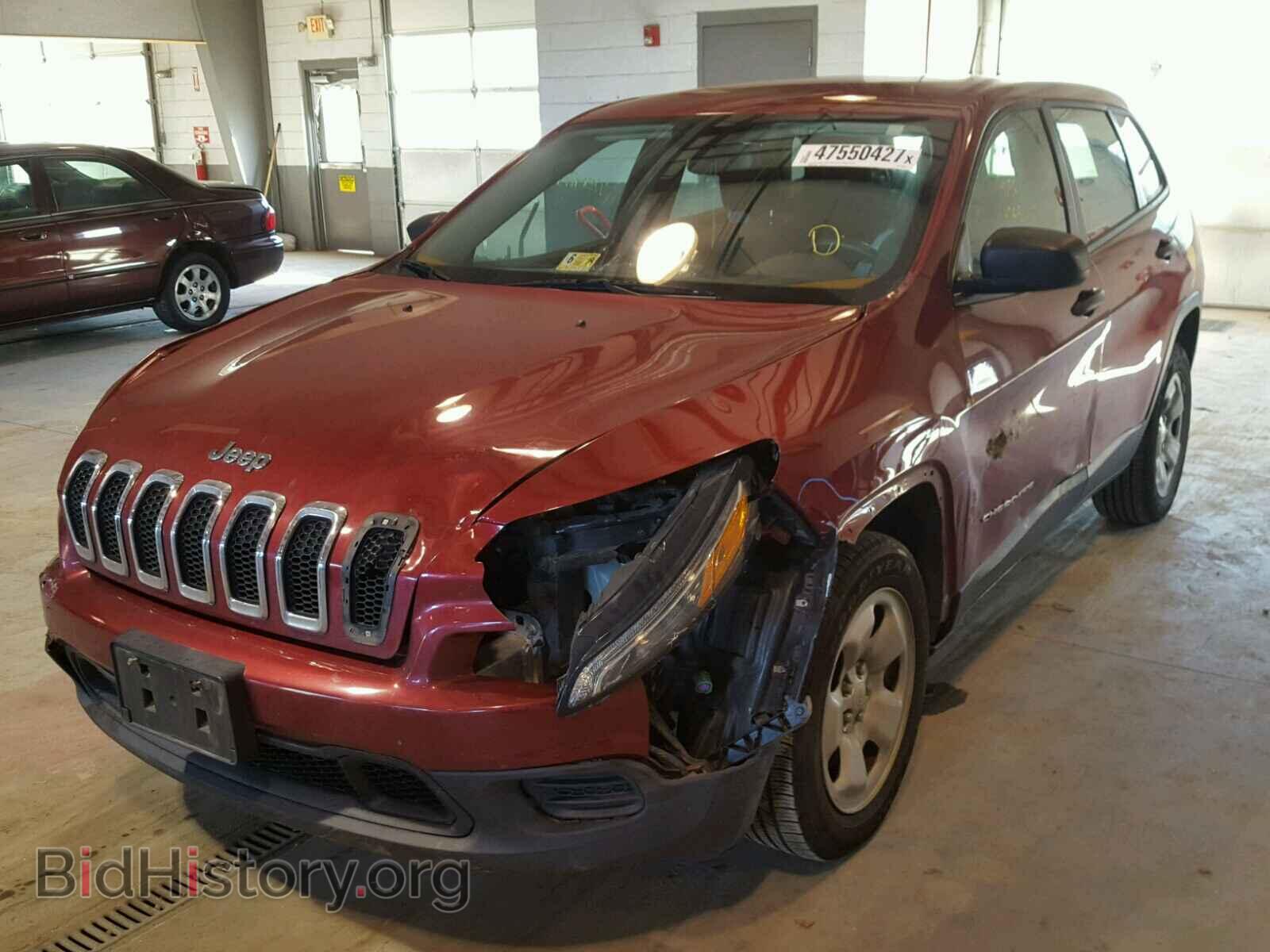 2014 JEEP CHEROKEE - VIN: 1C4PJLAB0EW234673 - Фото 2