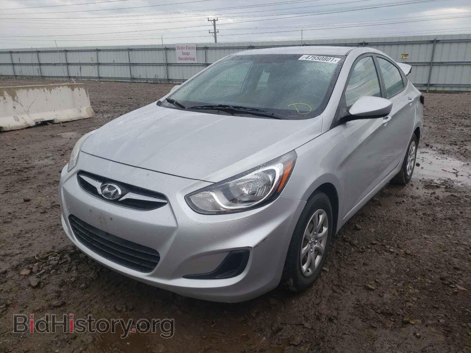2013 HYUNDAI ACCENT - VIN: KMHCT4AE7DU490100 - Фото 2