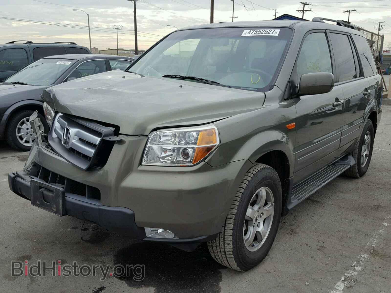 2007 HONDA PILOT - VIN: 5FNYF28727B016100 - Фото 2