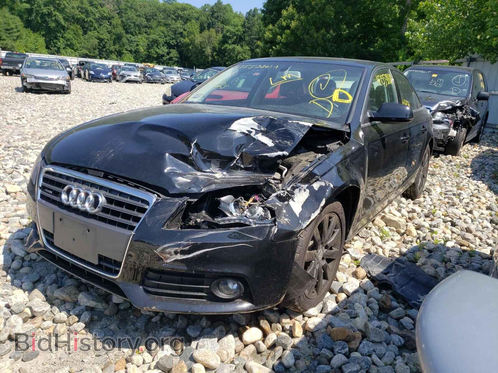 2012 AUDI A4 - VIN: WAUBFAFL3CN013635 - Фото 2