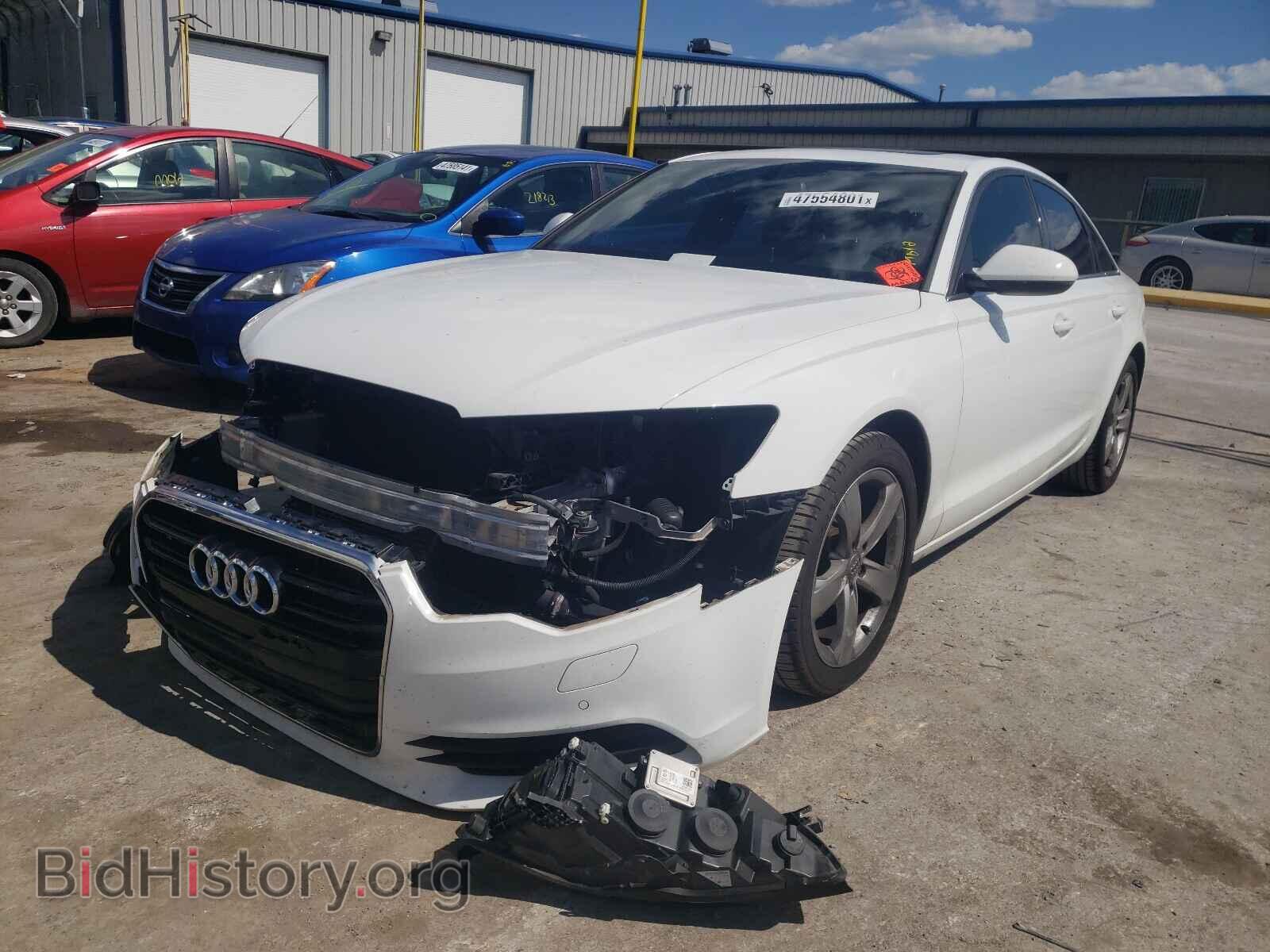 2012 AUDI A6 - VIN: WAUDFAFC8CN166830 - Фото 2