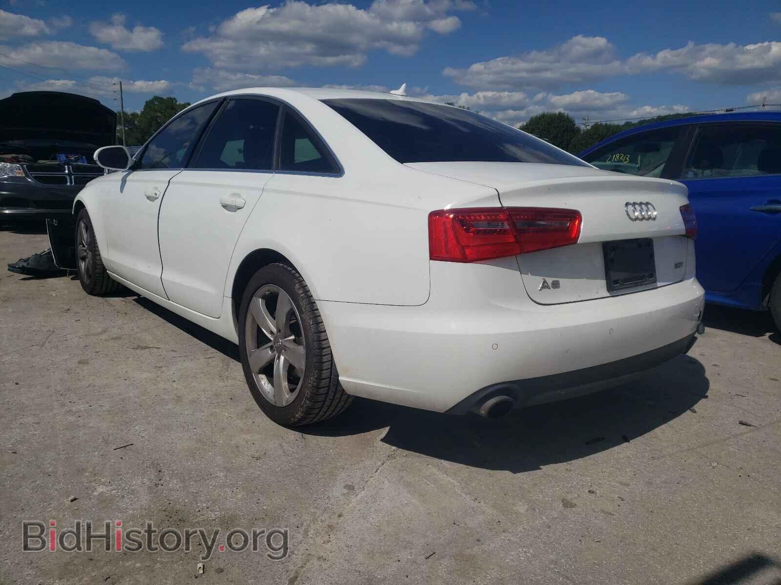 2012 AUDI A6 - VIN: WAUDFAFC8CN166830 - Фото 3