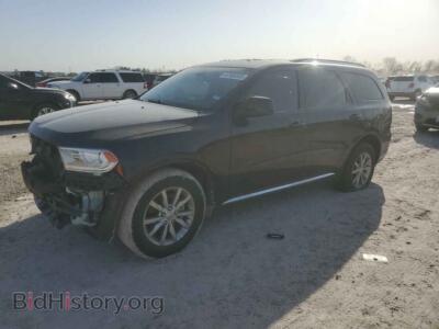2017 Dodge DURANGO SXT, black — VIN 1C4RDHAG1HC622915, Copart