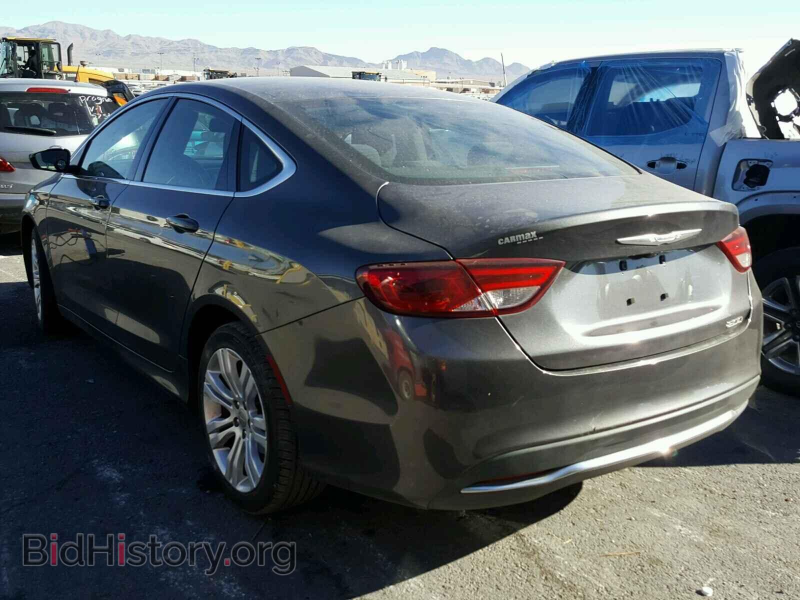 2015 CHRYSLER 200 - VIN: 1C3CCCABXFN553972 - Фото 3