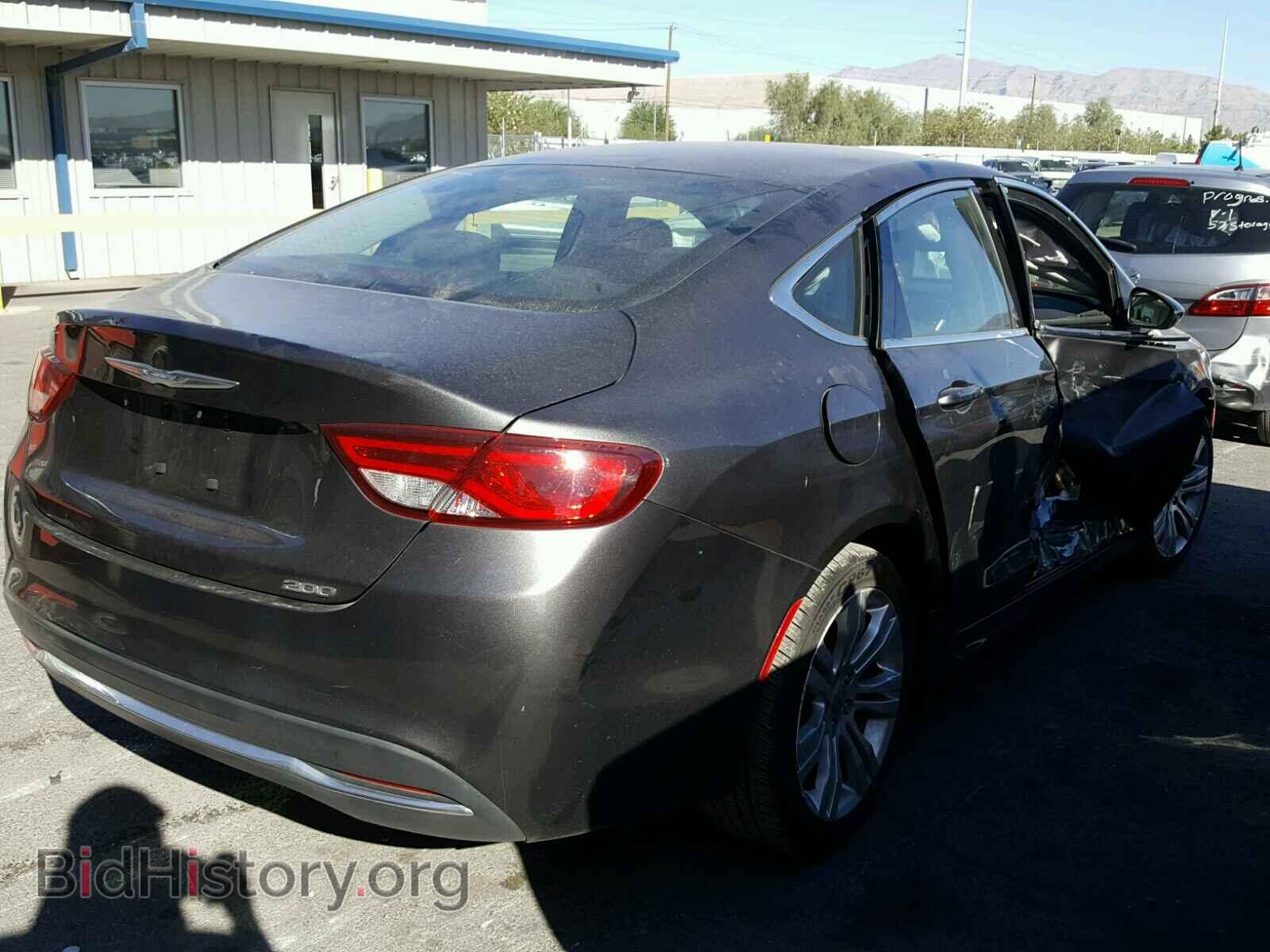 2015 CHRYSLER 200 - VIN: 1C3CCCABXFN553972 - Фото 4