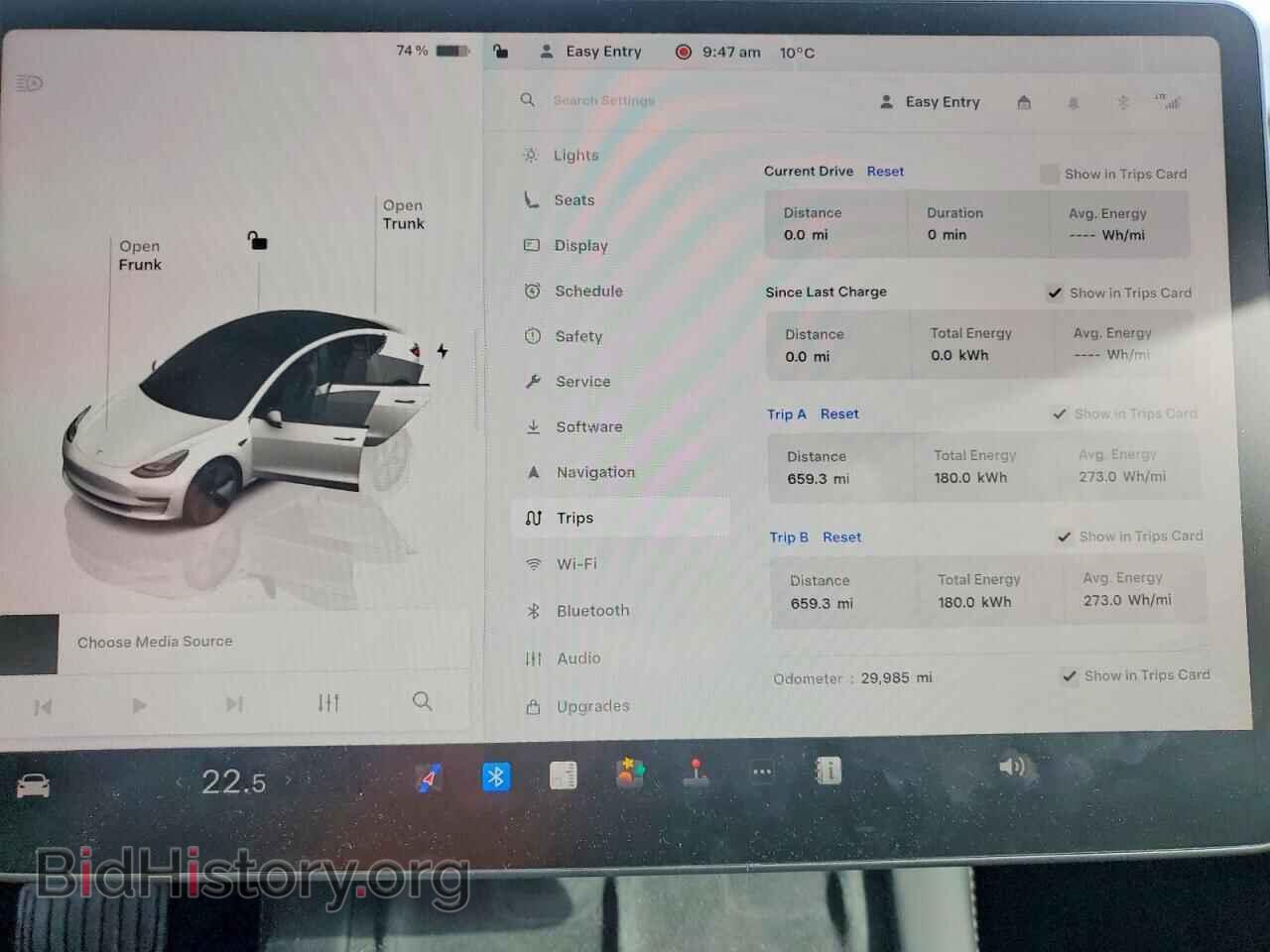 2023 TESLA MODEL 3 - VIN: 5YJ3E1EB4PF636799 - Фото 9