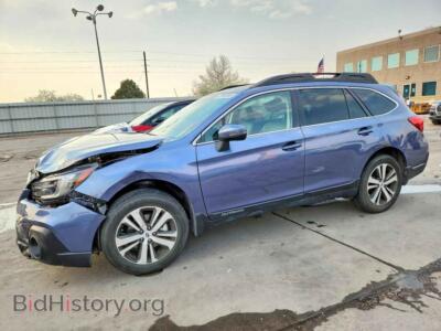 2018 Subaru OUTBACK 2.5I Limited, синий — VIN 4S4BSANCXJ3248599, Copart