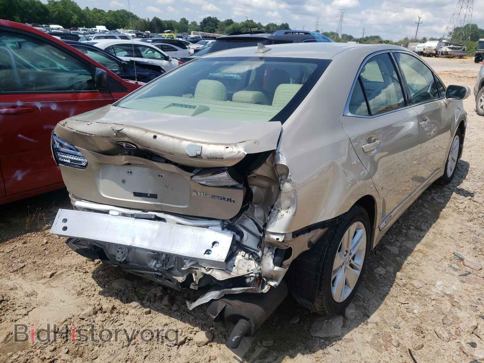 2012 LEXUS HS - VIN: JTHBB1BA8C2048870 - Фото 4