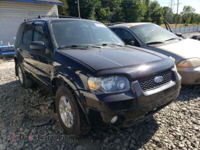 2007 Ford ESCAPE Escape XLT, черный — VIN 1FMCU03147KA36368, Copart