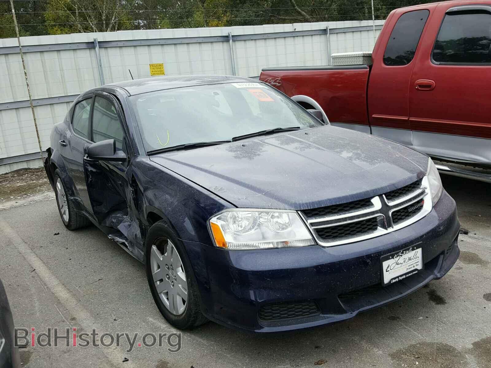 Photo 1C3CDZAB2DN581925 - DODGE AVENGER 2013