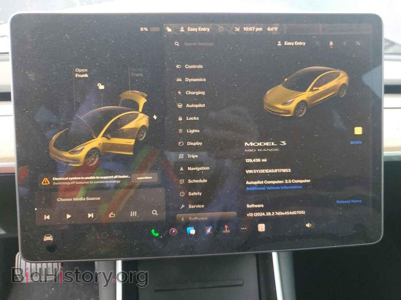 2018 TESLA MODEL 3 - VIN: 5YJ3E1EA5JF171853 - Фото 9