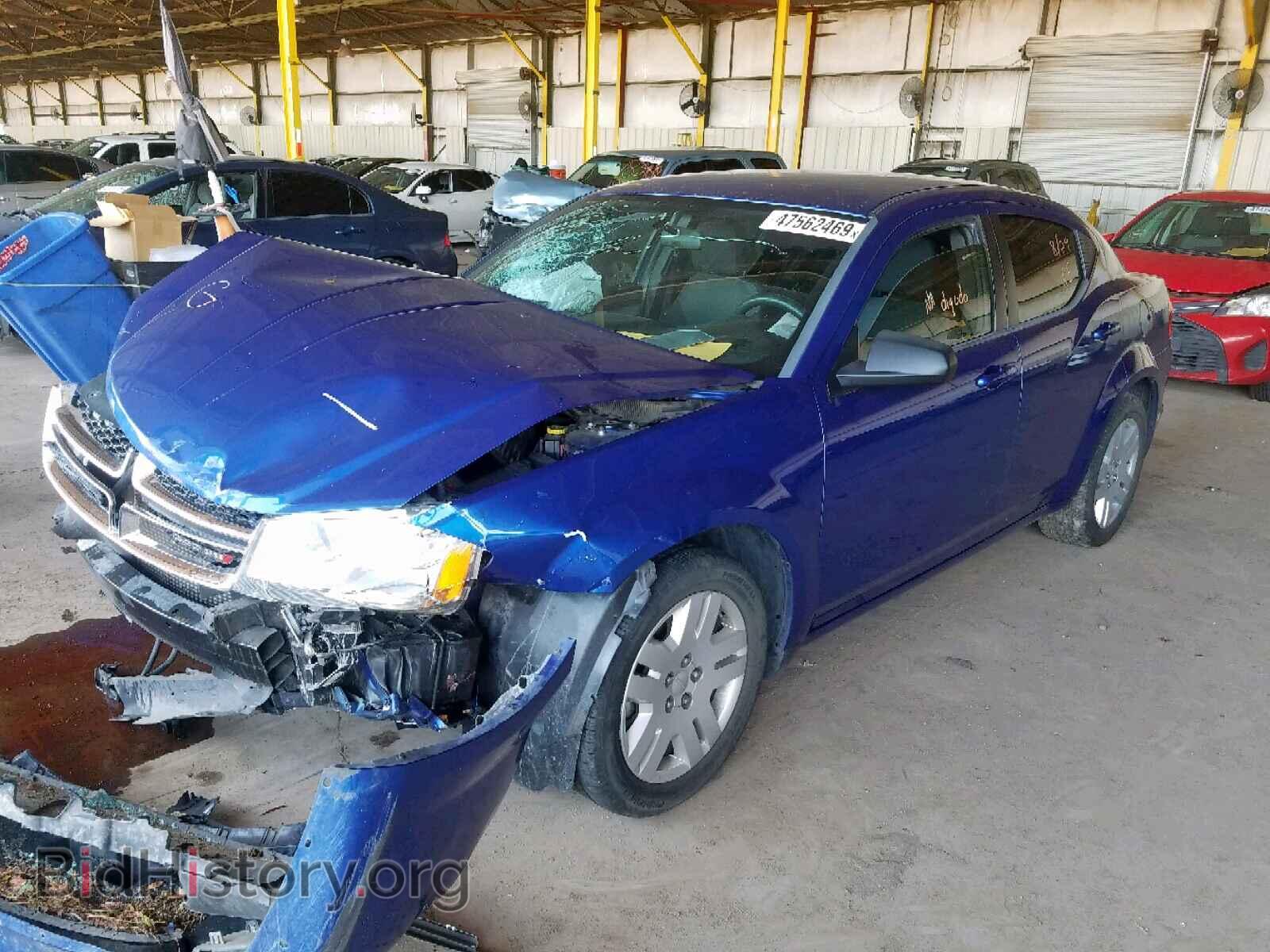 2013 DODGE AVENGER - VIN: 1C3CDZAB9DN614399 - Photo 2