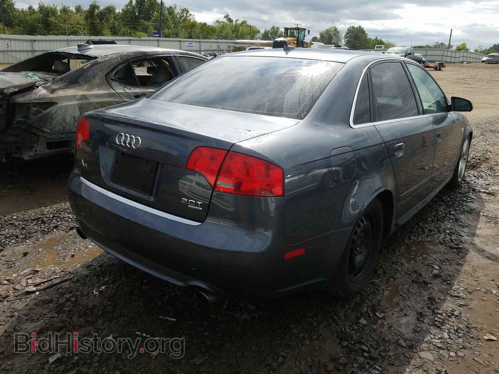 2008 AUDI A4 - VIN: WAUDF78E98A014698 - Фото 4