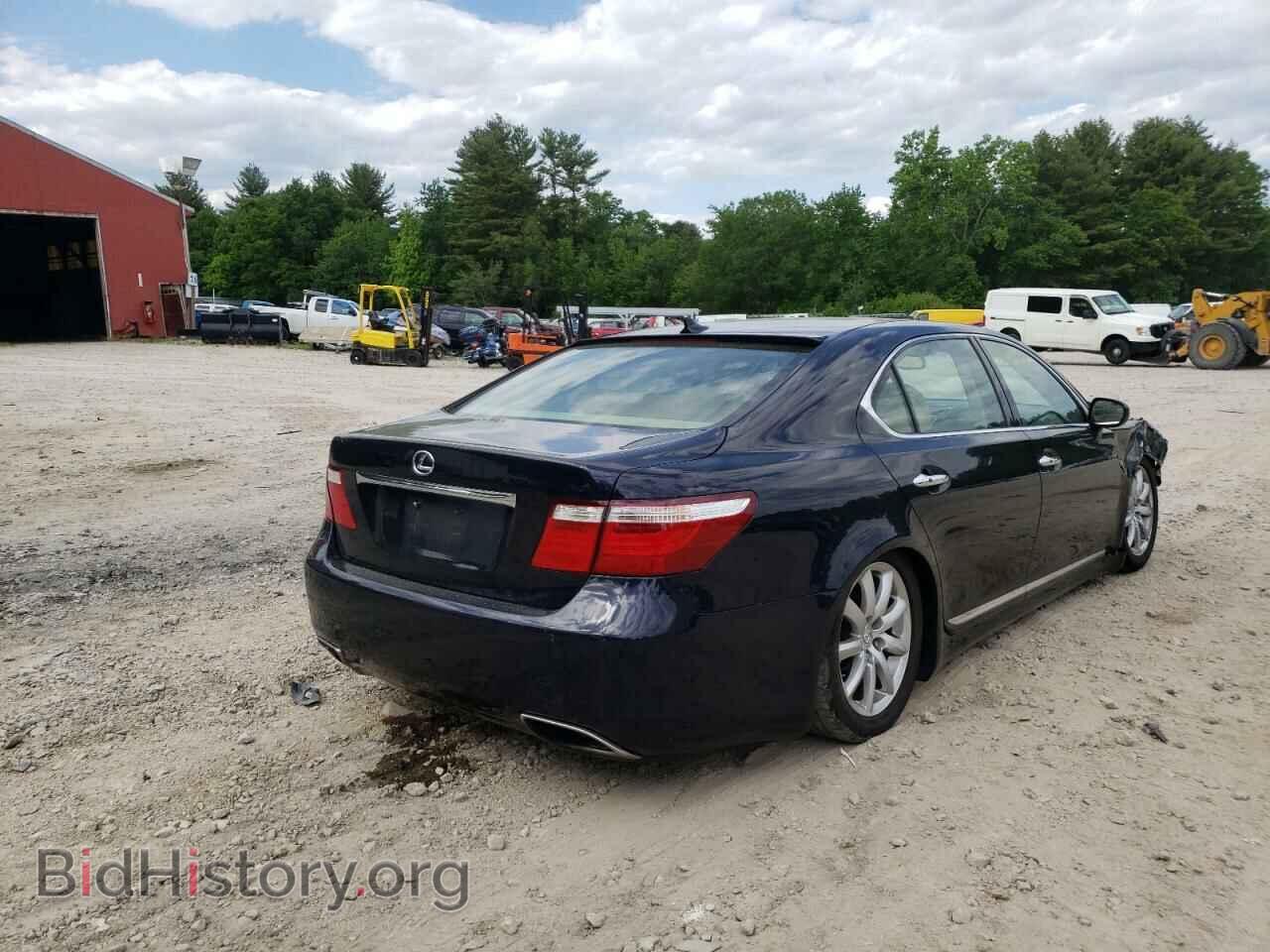 2007 LEXUS LS460 - VIN: JTHGL46F675015574 - Фото 4
