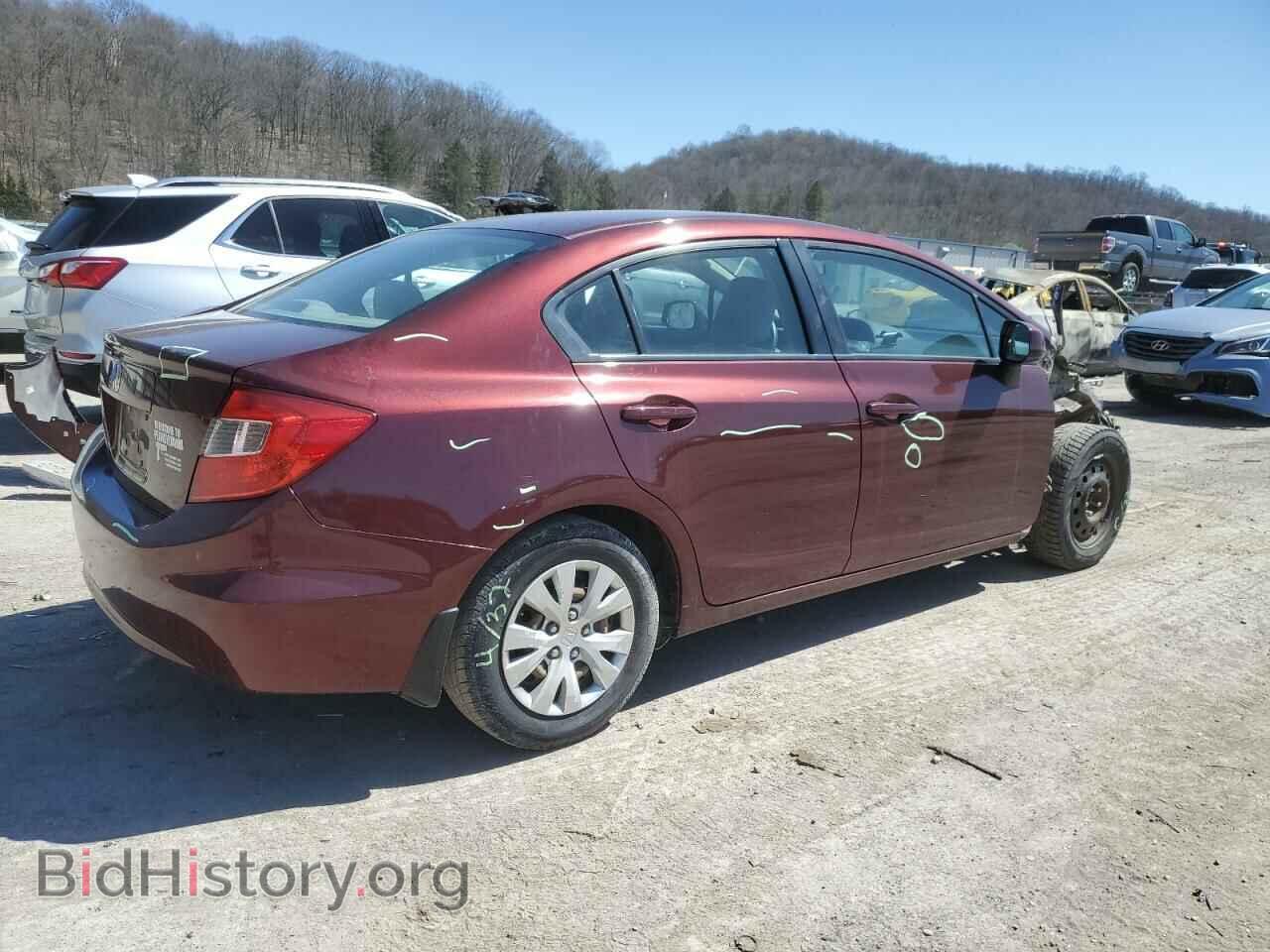 2012 HONDA CIVIC - VIN: 19XFB2F52CE355721 - Photo 3