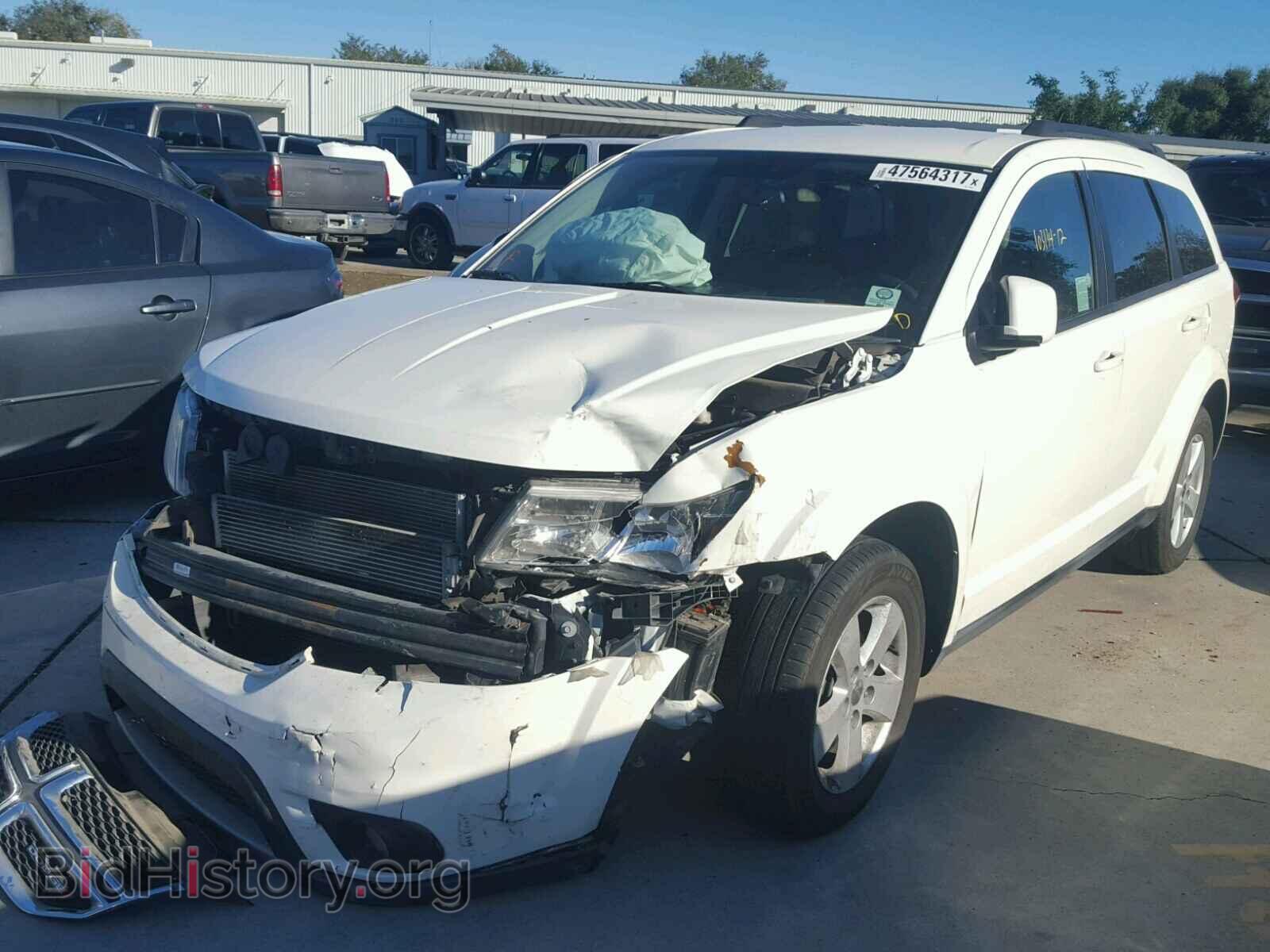 2012 DODGE JOURNEY - VIN: 3C4PDCBG7CT262054 - Фото 2