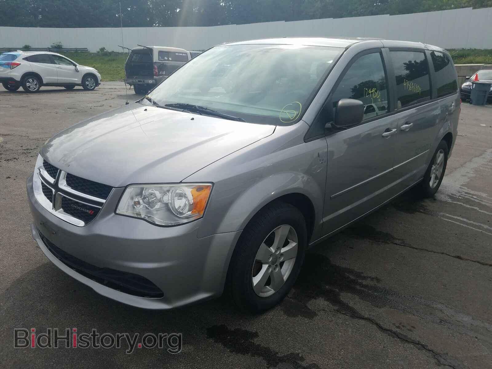 2013 DODGE CARAVAN - VIN: 2C4RDGBG6DR792388 - Фото 2