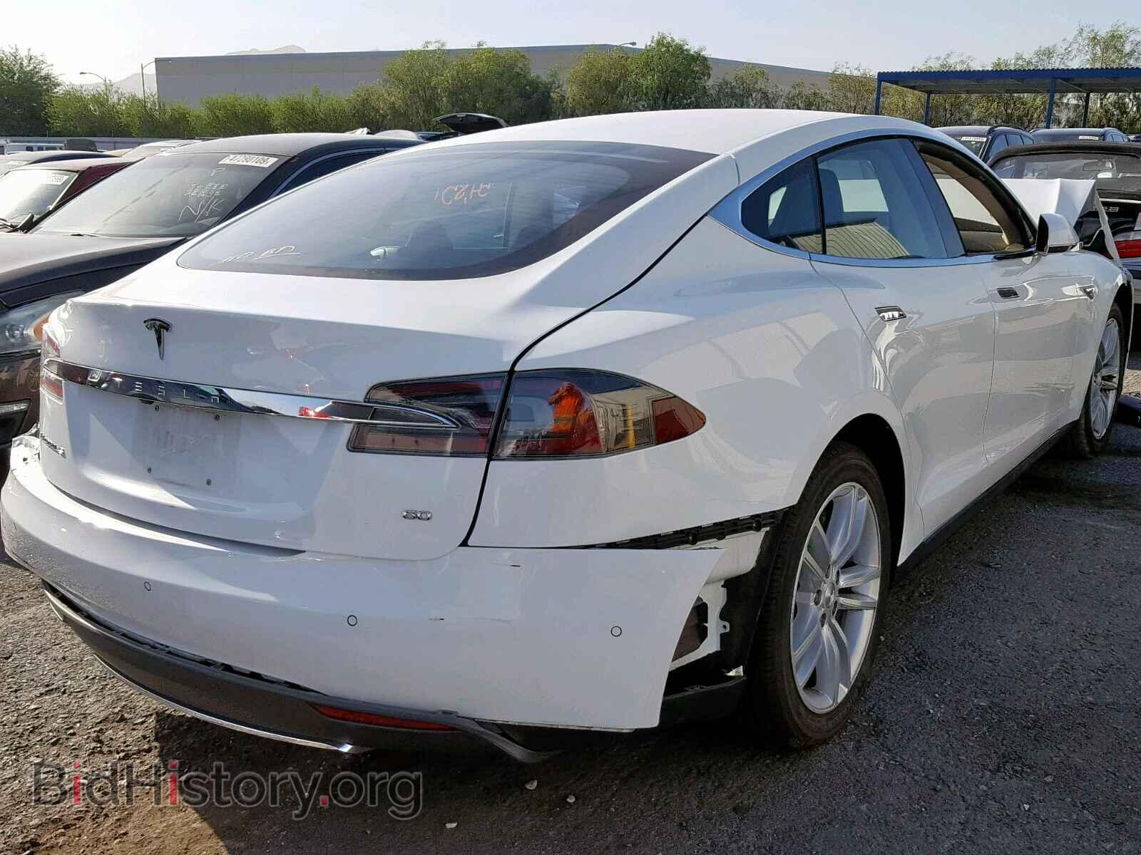 2014 TESLA MODEL S - VIN: 5YJSA1S14EFP53167 - Фото 4