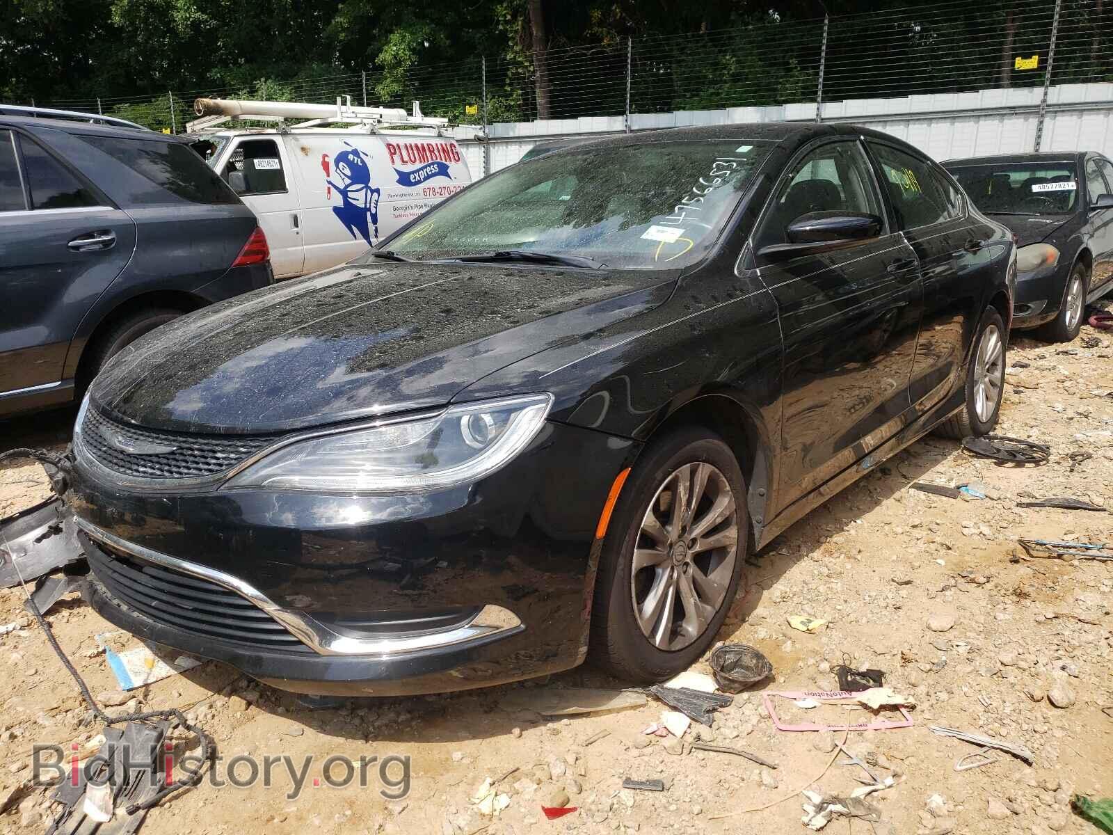 2015 CHRYSLER 200 - VIN: 1C3CCCAB0FN688507 - Фото 2