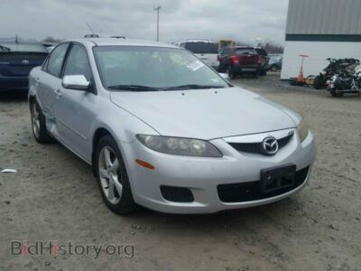 2006 Mazda 6 6 S, серебристый — VIN 1YVHP80D065M34277, Copart