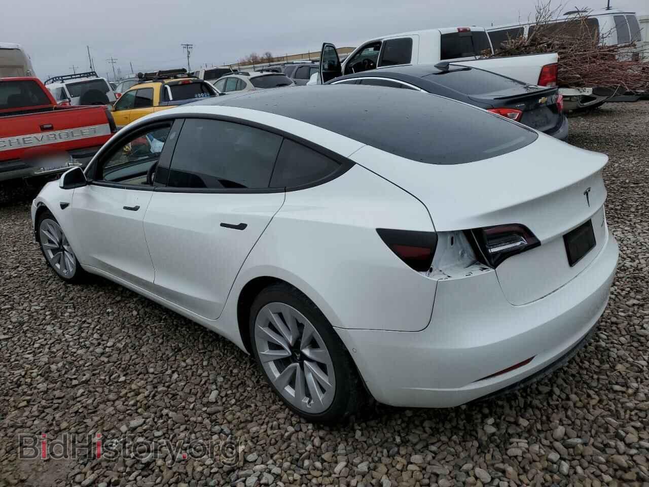 2022 TESLA MODEL 3 - VIN: 5YJ3E1EB0NF143604 - Photo 2