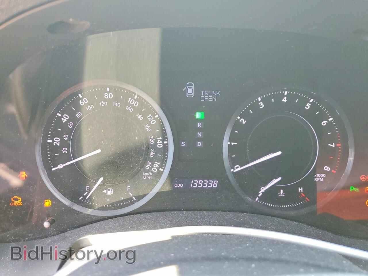 2012 LEXUS IS - VIN: JTHFF2C22C2524520 - Photo 9