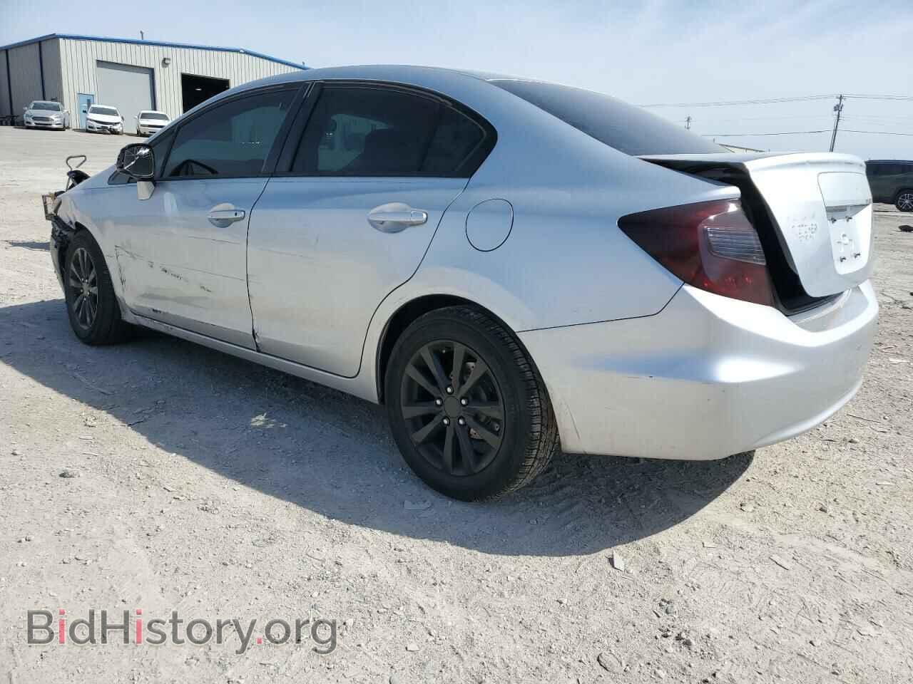 2012 HONDA CIVIC - VIN: 2HGFB2F85CH524291 - Фото 2