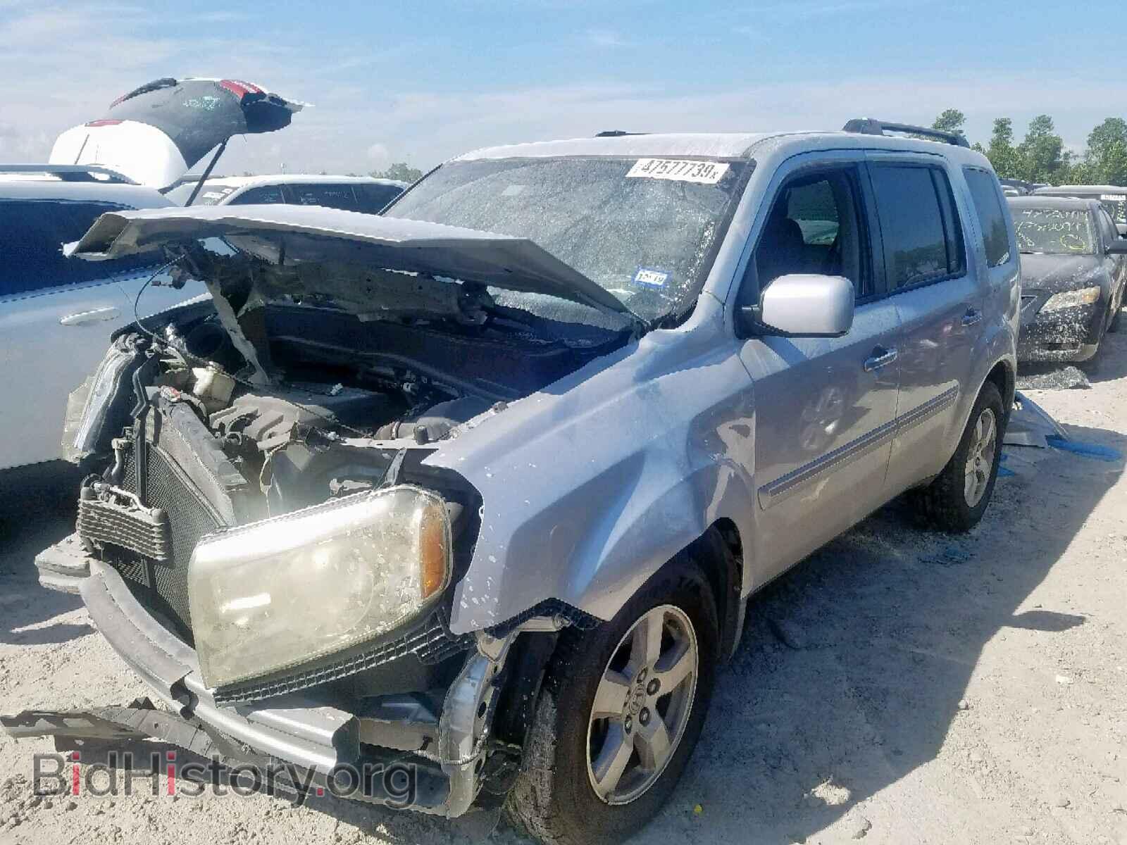2009 HONDA PILOT EX - VIN: 5FNYF38449B014511 - Фото 2