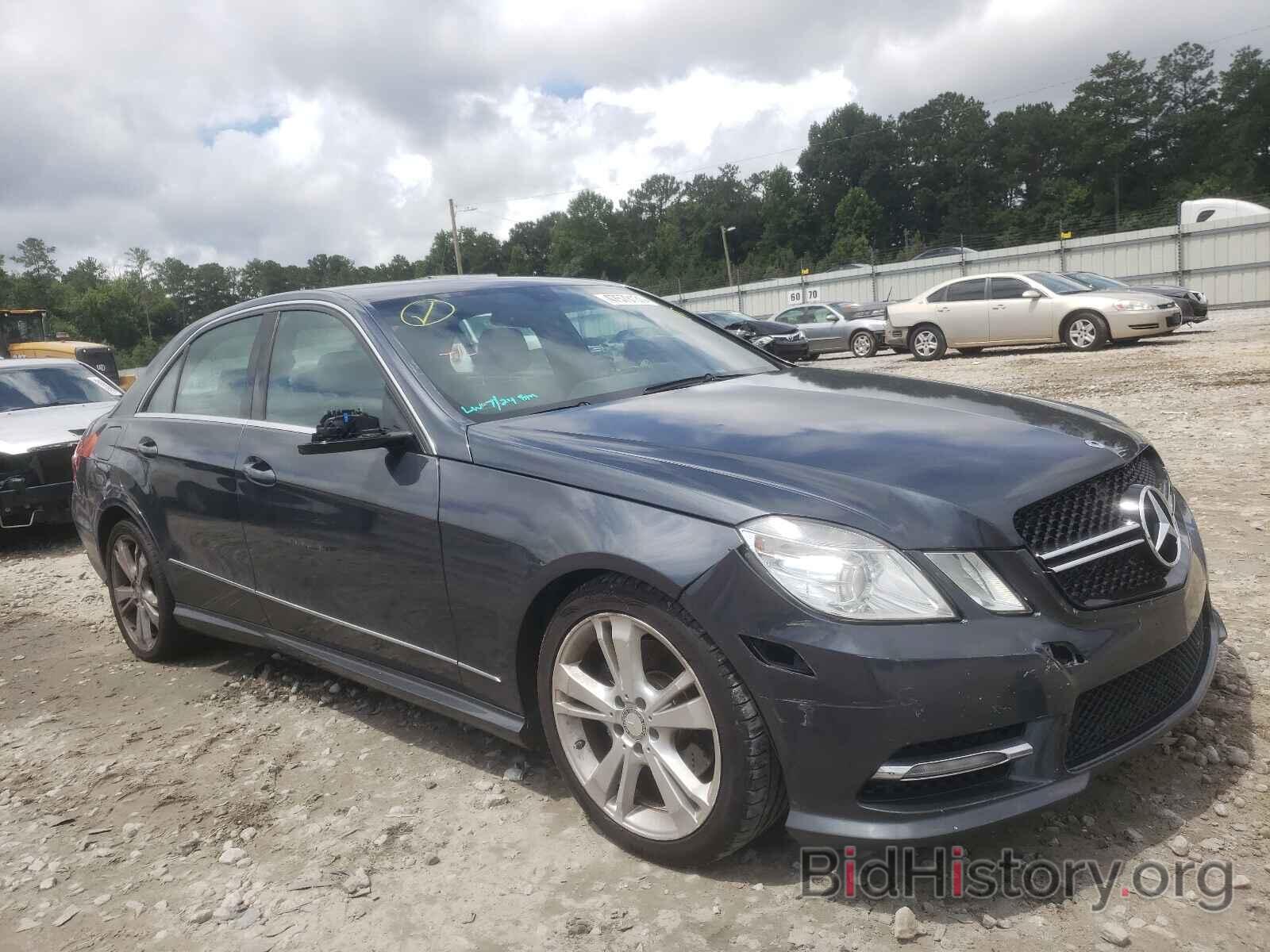 Photo WDDHF5KB8DA699235 - MERCEDES-BENZ E-CLASS 2013