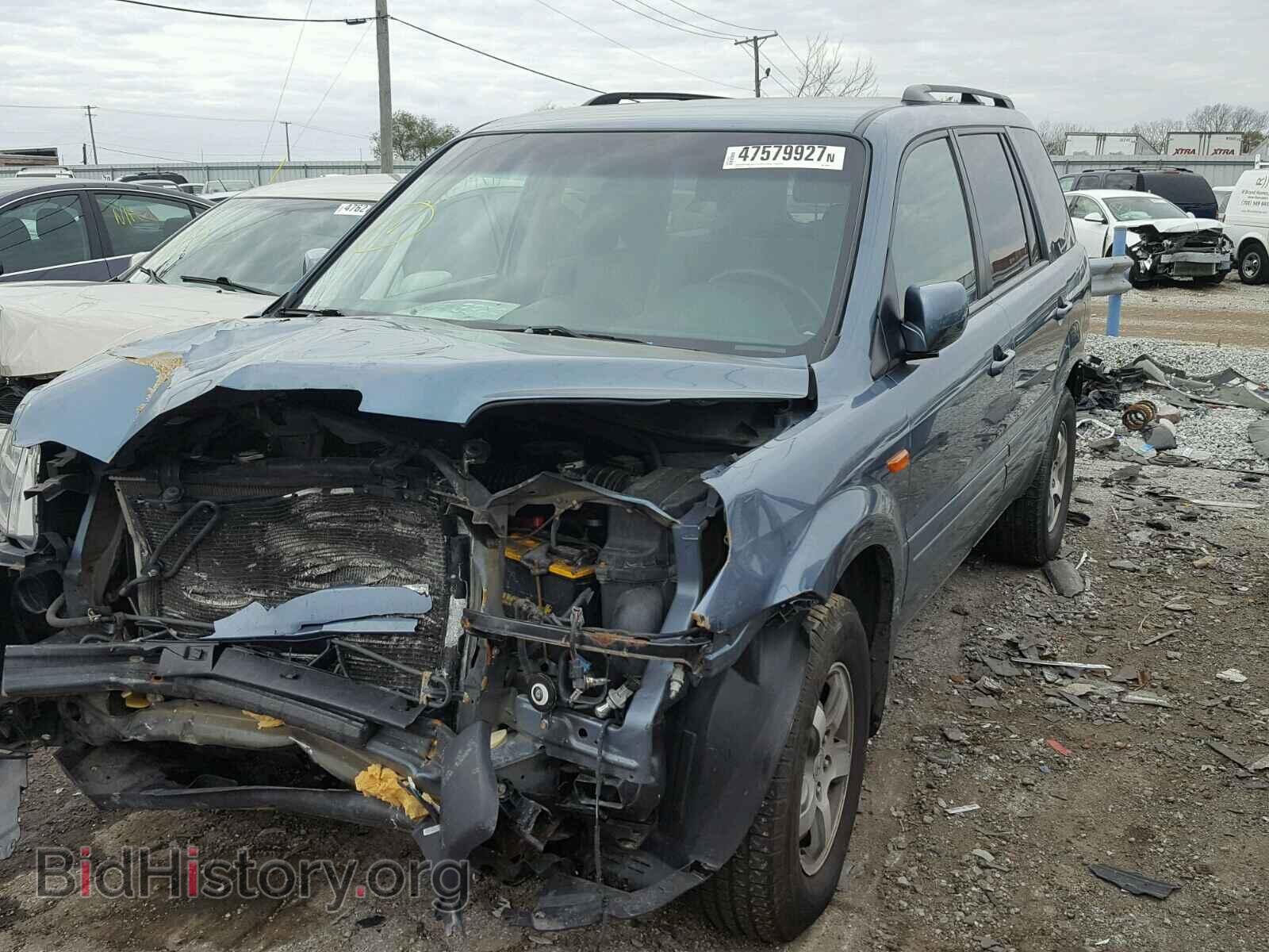 2006 HONDA PILOT - VIN: 5FNYF184X6B002461 - Фото 2