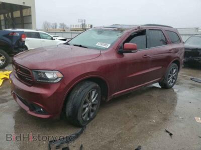 2017 Dodge DURANGO GT, красный — VIN 1C4RDJDG8HC928917, Copart