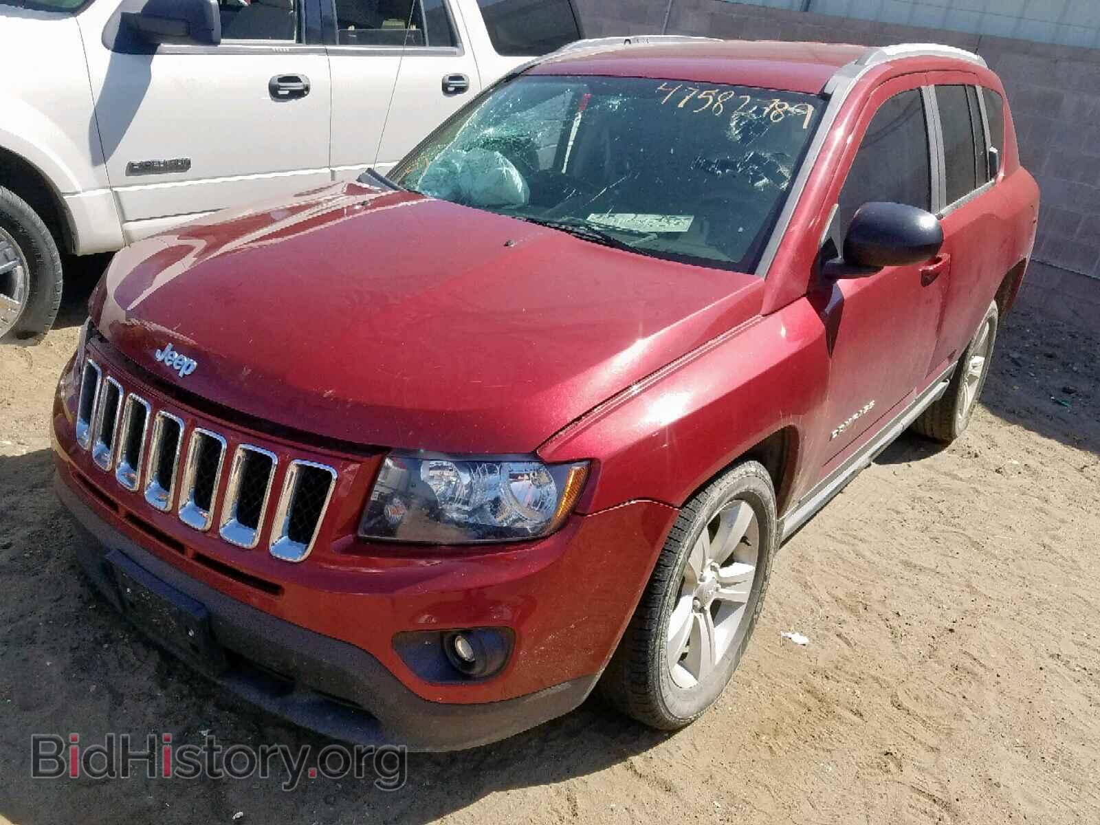 2016 JEEP COMPASS - VIN: 1C4NJDBB1GD636003 - Фото 2