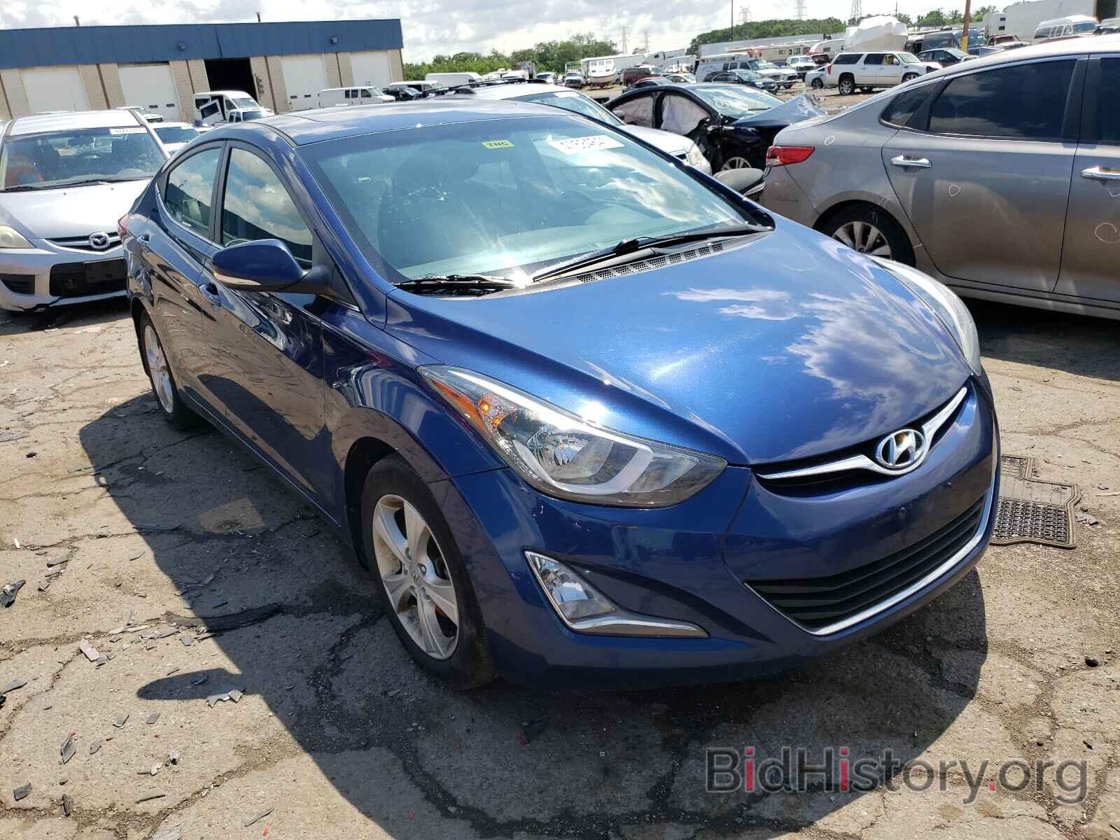 Photo 5NPDH4AE4GH719809 - HYUNDAI ELANTRA 2016